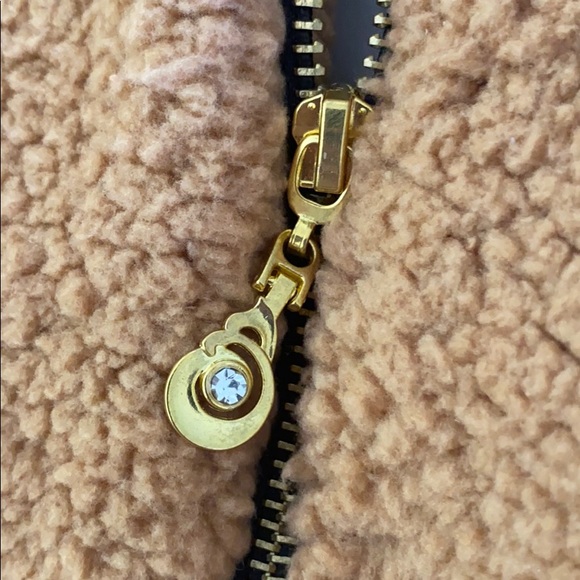 🍁HP!🍁 Teddy Camel Color Bomber Jacket🍁 - Picture 9 of 10